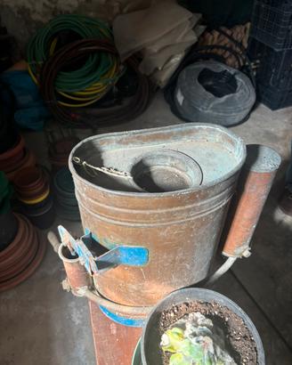 Antica Solforatrice Manuale Agricola Vintage