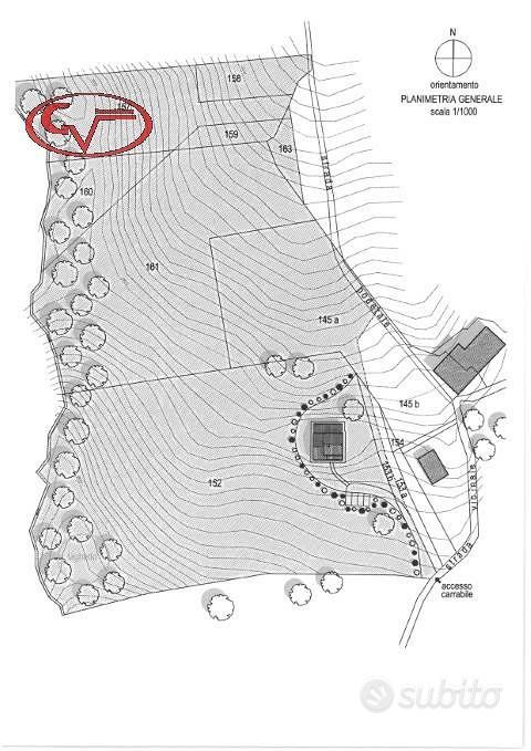 Terreno di 4300 m² a Bucine - Vista 3