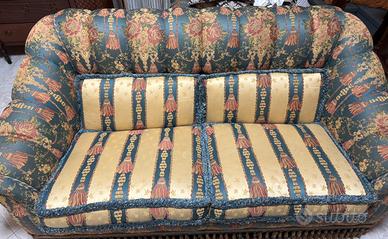 divano stile barocco