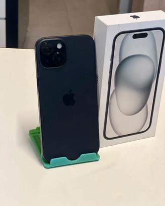 iPhone 15 128GB Nero-Batteria 100% Originale Apple