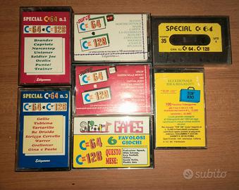7 cassette commodore 64 128