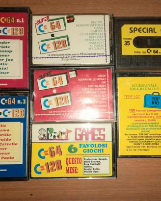 7 cassette commodore 64 128
