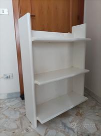 2 librerie pensili in legno 