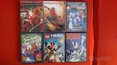film dvd spiderman lego transformer batman