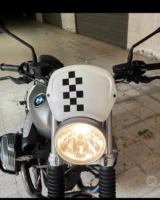 Cupolino portanumero Bmw scrambler R nine T