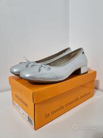 Scarpe Valleverde donna n.40 argento 