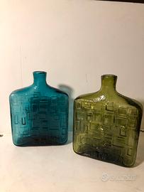 Coppia Bottiglie  / vasi  Vintage