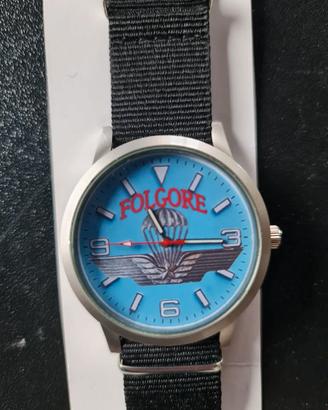 OROLOGIO " PARACADUTISTI FOLGORE" brevetto