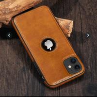 Cover in pelle cuoio per Iphone 12/12 pro 6.1