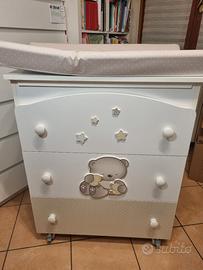 Fasciatoio cassettiera Erbesi