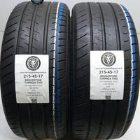 2 GOMME 215 45 17 BRIDGESTONE A67201