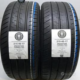 2 GOMME 215 45 17 BRIDGESTONE A67201
