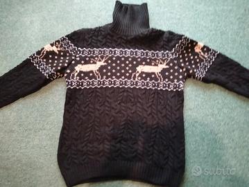 Maglione tema natalizio ,nuovo Xl