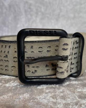 Cintura Pelle Diesel Embossy Misura 95