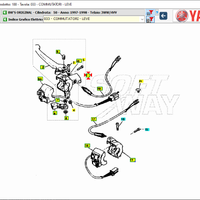 -Leva freno ant Yamaha BW'S Original 50 4VVH392200