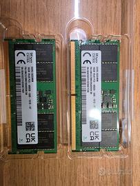 SK Hynix 32GB (2x16GB) DDR5‑4800 Laptop RAM SODIMM