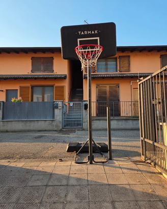 canestro tarmak regolabile con zavorra