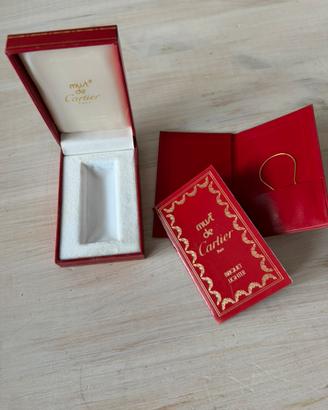Scatola vuota accendino Cartier 1990