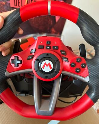 Mario kart volante racing wheel pro deluxe