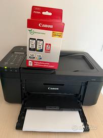 Stampante Canon TR4550 con cartucce nuove