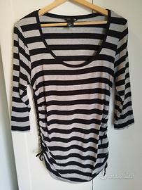 T-shirt manica 3/4 Premaman tg M