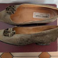 Ballerina in velluto Pollini