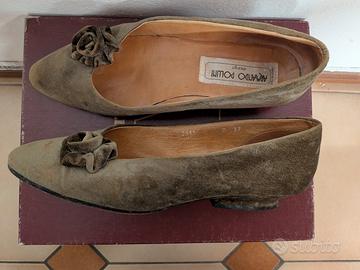 Ballerina in velluto Pollini