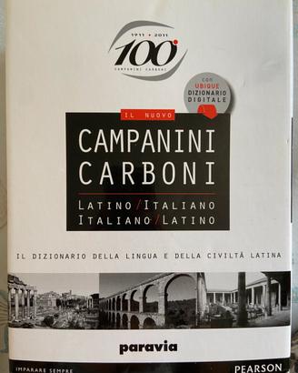 Dizionario latino CAMPANINI CARBONI