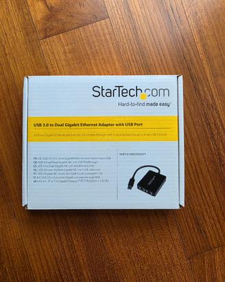 StarTech Adattatore USB 3.0 a doppia port Ethernet