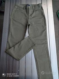 jeans  verde militare original marins bambina 