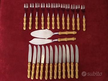 Servizio di posate da dolce vintage