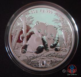 moneta argento Cina 2026 panda