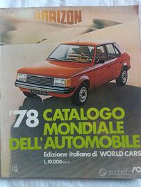 catalogo mondiale automobile 1978 illustrato