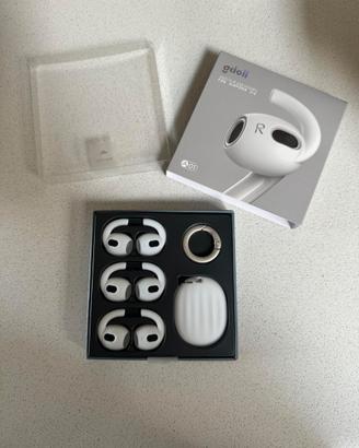 3 paia di Gommini antiscivolo per Apple AirPods 3