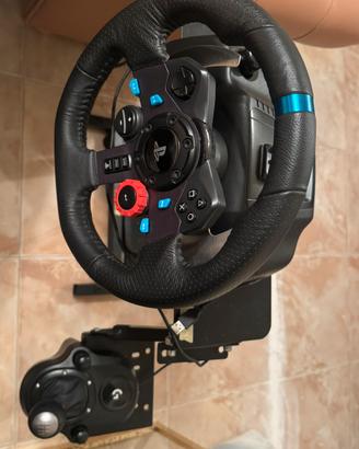 Logitech G29+struttura - cambio a parte