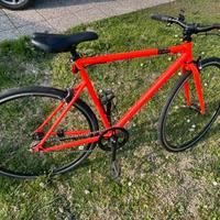 Bici senza cambio con tubolari