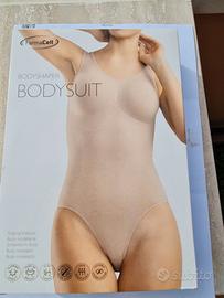 Body modellante in microfibra con effetto push-up