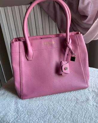 Borsa tote manici corti rosa CAMOMILLA