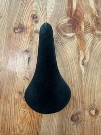 Sella Vintage Selle Italia Sprint Scamosciata Nera