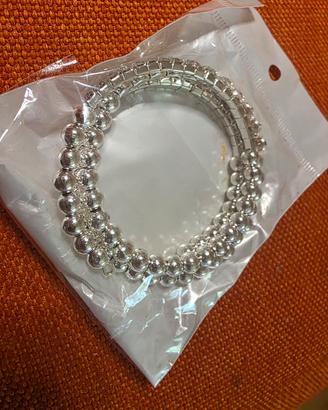 Bracciale con Strass argento