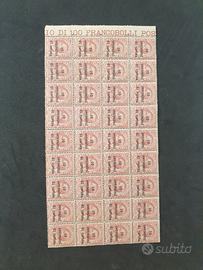 francobolli emissioni Trento e Trieste 1921 10cent