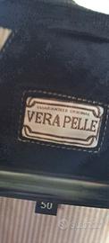 giacca uomo in pelle scamosciato 