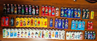Collezione accendini Smoking vintage