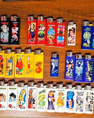 Collezione accendini Smoking vintage