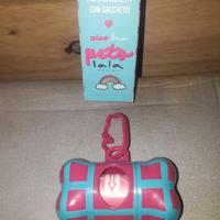 PORTASACCHETTI  CON SACCHETTI PER CANI