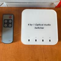 Switch Audio Ottico Digitale TosLink Lindy