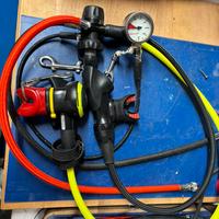 Erogatori octopus completo Hollis