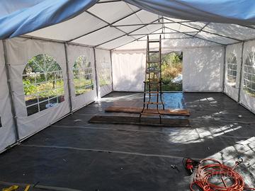 GAZEBO/TENDONE PER FESTE multiuso
