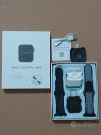 smartwatch più cuffie 