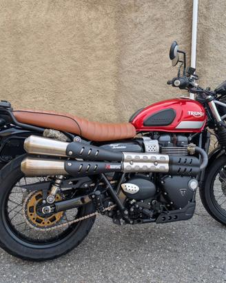 Triumph Street Scrambler 900 anno 2018– 18.000 km